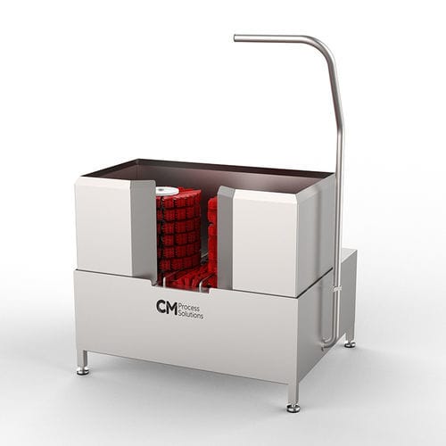 Máquina de limpieza de botas automática - SRV 300 - CM Process Solutions LLC - con 2 cepillos