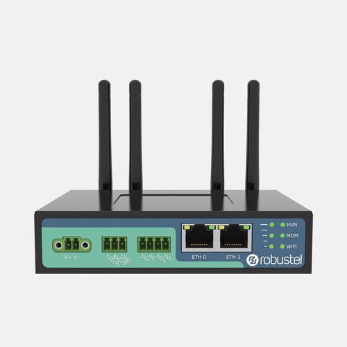 Pasarela industrial - R2010 series - Robustel - IoT / wifi / RS232