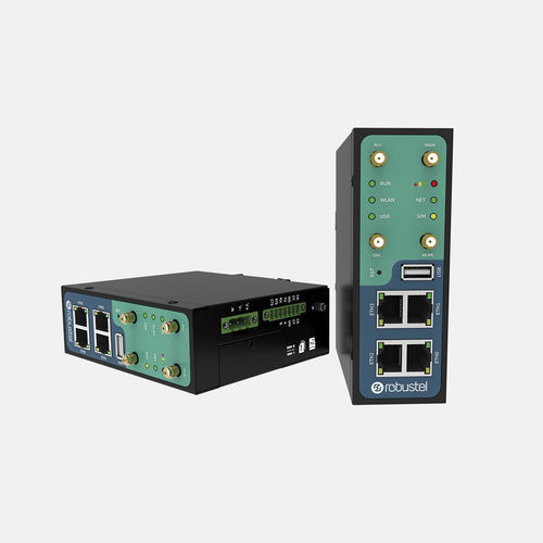 Pasarela industrial - R3000 Quad - Robustel - TCP / Ethernet / RS232