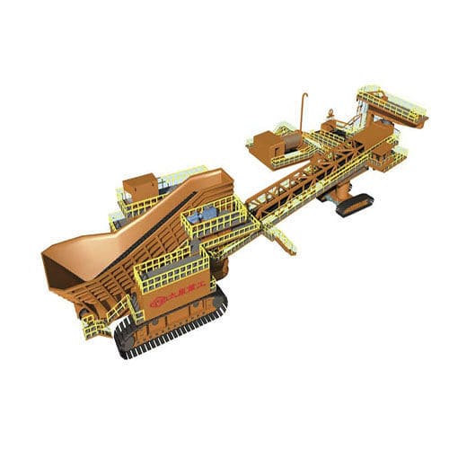 Planta de trituración de dos rodillos - TAIYUAN HEAVY INDUSTRY CO.,LTD - móvil / primaria / de carbón