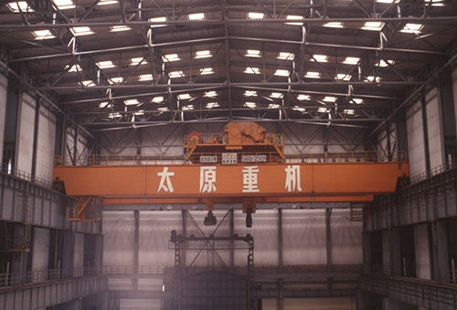 Puente grúa monorriel - TAIYUAN HEAVY INDUSTRY CO.,LTD - de riel doble / para taller / para almacén