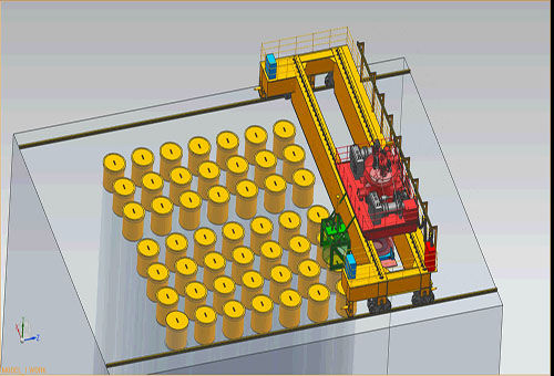 Pórtico para reactor - TAIYUAN HEAVY INDUSTRY CO.,LTD - en riel / para aplicaciones nucleares / de riel doble
