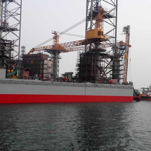 Grúa para aplicaciones offshore - TAIYUAN HEAVY INDUSTRY CO.,LTD - fija / telescópica / de mástil