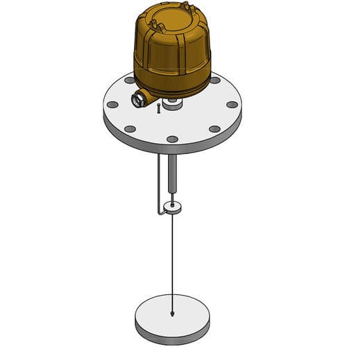 Sensor de nivel de flotador - Tipo ADF-8XX - Nivotrol - para líquido / ATEX / de montaje en brida