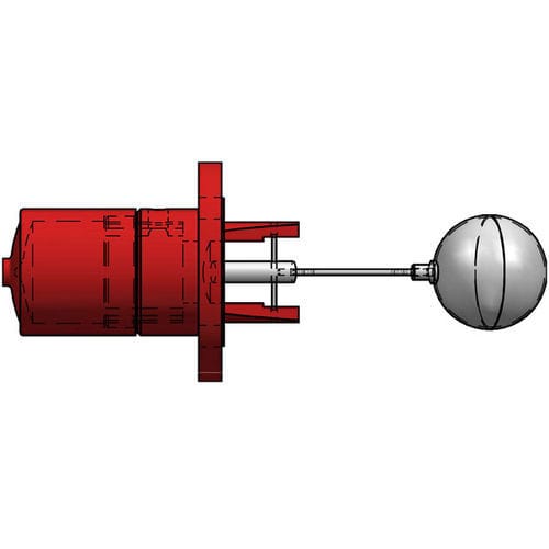 Interruptor de nivel para líquidos - Tipo 18000-L - Nivotrol - ATEX / de aluminio / horizontal