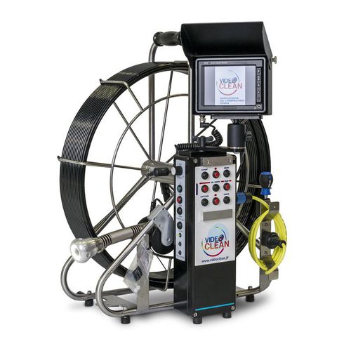 Cámara de empuje - 4035 VB - VIDEOCLEAN - digital / para canalizaciones / de inspección