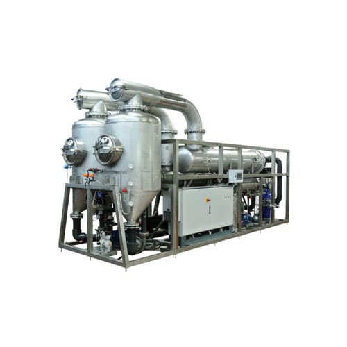 Evaporador de vacío - PAC series - VIVLO - de proceso / para el tratamiento de aguas residuales / baja temperatura