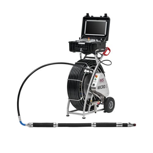 Cámara de empuje - MICRO S - Groupe IMS Robotics - digital / para desagüe / de inspección