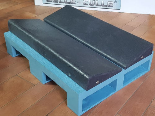 Cuna de materiales plásticos - LK6RollWedge83 - BANCALI S.r.l.s. - para palés