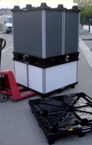 Contenedor para almacenamiento - NEST110BoxNK - BANCALI S.r.l.s. - industrial / de plástico / móvil