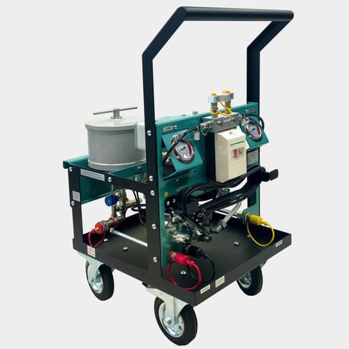 Unidad de filtración de presión - AGRO series - ECOFIL, spol. s r.o. - de cartucho / aceite / de agua