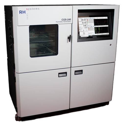 Generador de humedad con sistemas de calibración - CGS-240 - RH Systems - con pantalla táctil