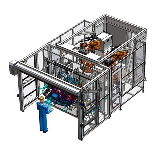 Robot articulado - S2E MODELING - 6 ejes / de manipulación / para la industria del plástico