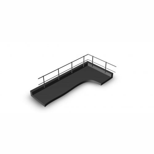 Barandilla de aluminio - MW - TURBIL GROUP - para obra