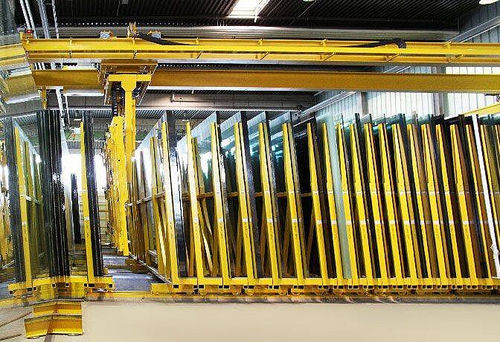 Almacén automático para vidrio - HEGLA FRANCE - vertical / compacto