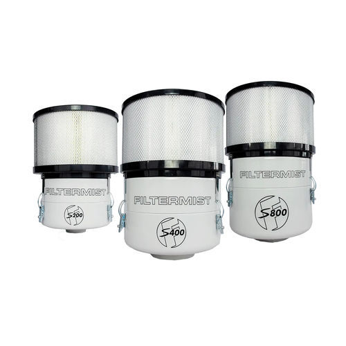 Colector de niebla de aceite - S series - FILTERMIST LIMITED - de coalescencia / centrífugo / para máquina herramienta