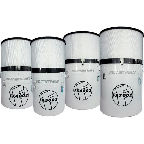 Colector de niebla de aceite - FX series - FILTERMIST LIMITED - centrífugo / compacto / de pared