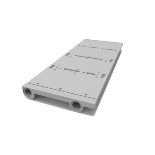 Placa fría con refrigeración por líquido - AKG - de aluminio