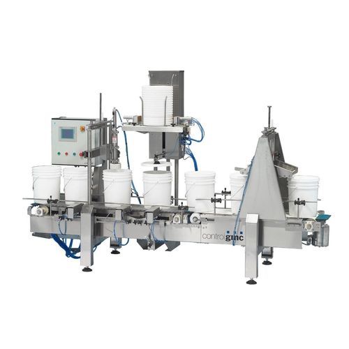 Máquina de llenado y cierre para cubos - FDS1800 - Control GMC