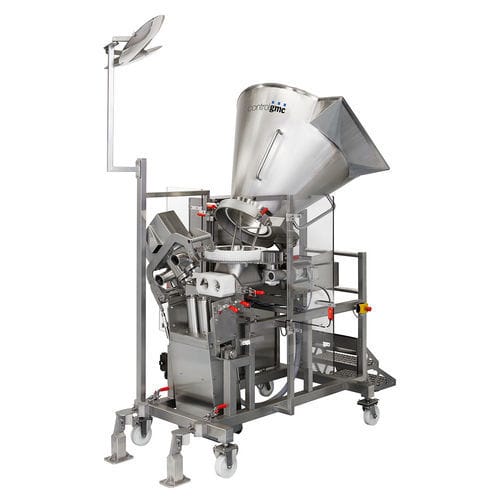 Dosificadora de pasta - DVP1000D - Control GMC - volumétrica / para la industria agroalimentaria / móvil