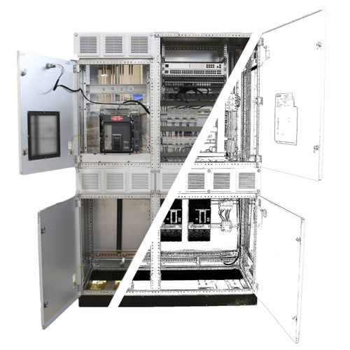 Cuadro eléctrico de distribución - TGBT  - AVENTECH GROUPE - de control / equipado / modular