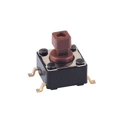 Botón pulsador SMD - 1254 - MENTOR - táctil / estándar / de mando