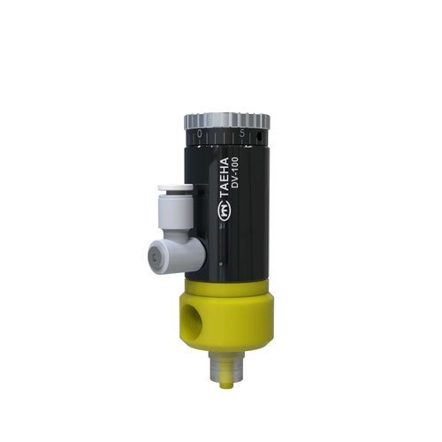 Válvula dosificadora de diafragma - DV-100 - SUPRATEC Syneo - para cola / para adhesivo anaeróbico / para productos de baja viscosidad