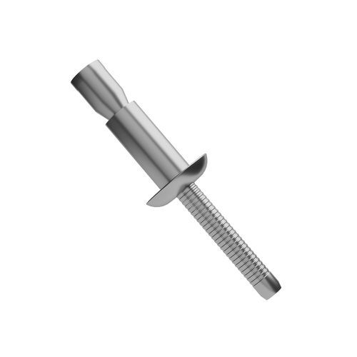 Remache remachable - Structural - BRALO FRANCE - de cabeza redonda / de acero / de acero