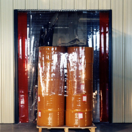Puerta de tiras industrial - CI2P (Caoutchouc Industriel Plastique Protection)