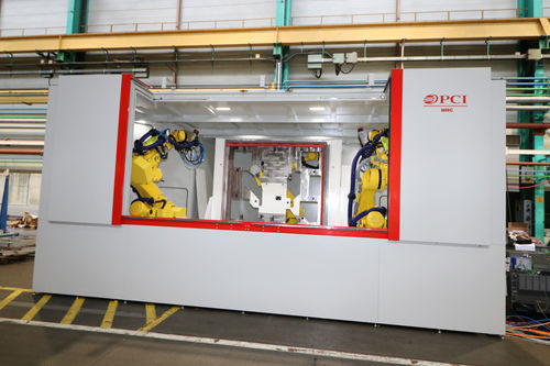 Célula robotizada de mecanizado - PCI MACHINING