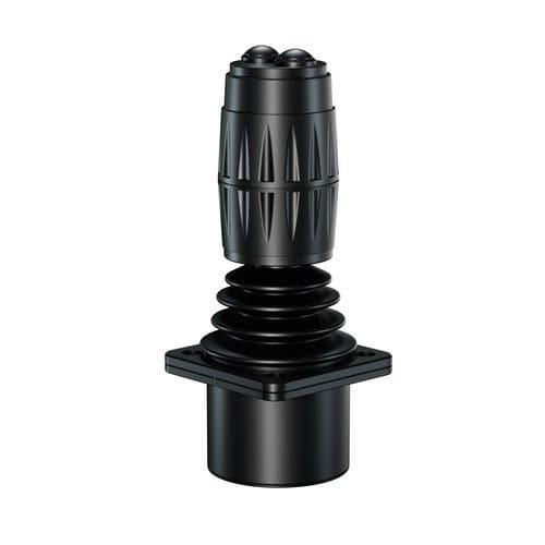 Joystick 2 ejes - K-TEK-HC-5U2E - Key Technology Rugged System Limited - de 2 botones / para vehículo utilitario / para vehículo no viario