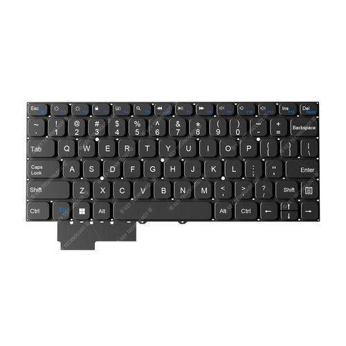 Teclado empotrable - K-TEK-V249-102-FN-SC-DM - Key Technology Rugged System Limited - con interruptores de tijera / 79 teclas / para la industria de transporte