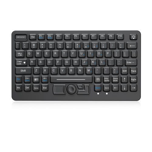 Teclado de mesa - K-TEK-M282-DHP-FN-ML-IK-OEM - Key Technology Rugged System Limited - contacto carbono / con ratón integrado de 3 teclas / 89 teclas