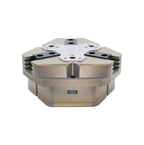 Pinza de prensión neumática - FZ220-352-S - Hangzhou FOUK Mechanical Technology Co., Ltd. - concéntrica / de 3 mandíbulas / 3 dedos