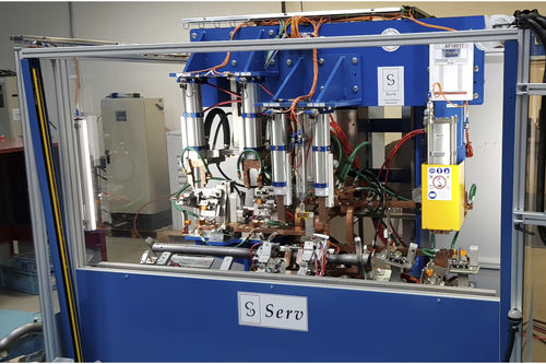 Máquina de soldar por resistencia - SERV - automática / independiente