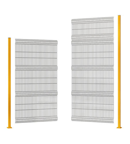 Tabique enrejado de seguridad - EASY BARRIER KRT - DELLA CASA RETI - de acero inoxidable