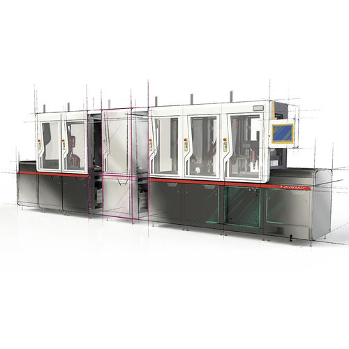 Línea de ensamblaje robotizada - HUMARD Automation - eléctrica / de marcado / de soldadura