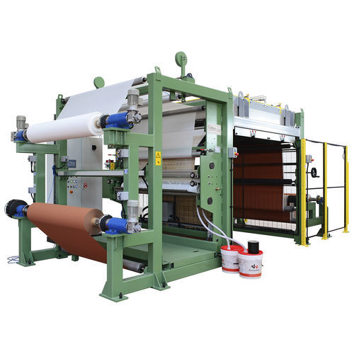 Máquina de laminado en rollo - LM-VG - Biko Meccanica Srl - a base de agua / de abrasivos aplicados