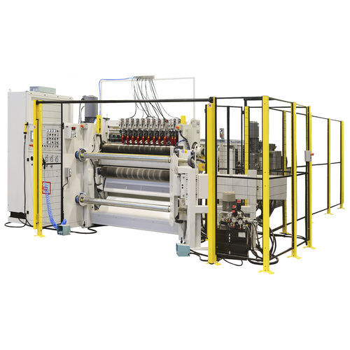Máquina de hender en rollo - TRK - Biko Meccanica Srl - para papel abrasivo / para cinta abrasiva / de abrasivos aplicados