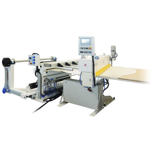 Máquina de corte de corte transversal - BTFW-AUS - Biko Meccanica Srl - de hoja rotativa / para cinta abrasiva / de abrasivos aplicados