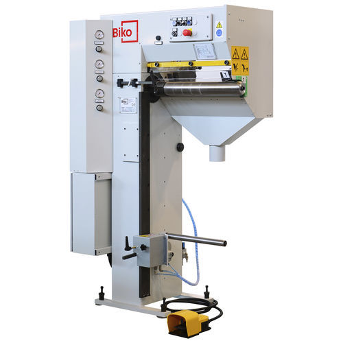 Máquina de hender tipo cinta - SBS-IS - Biko Meccanica Srl - para papel abrasivo / para cinta abrasiva / automática