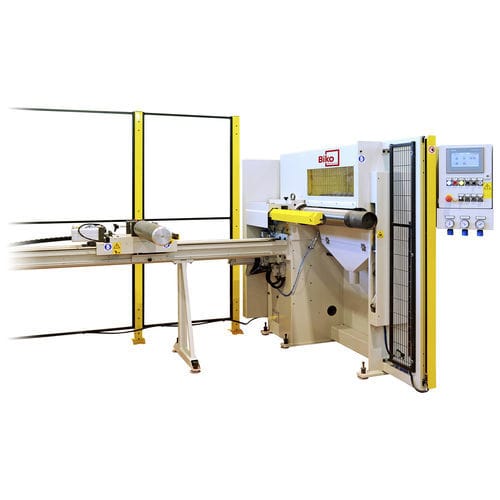 Máquina de hender tipo cinta - ABS1 series - Biko Meccanica Srl - para papel abrasivo / para cinta abrasiva / automática