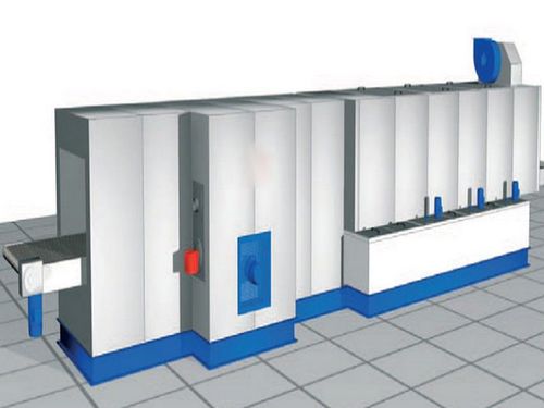 Maquina de tratamiento de superficie con transportador - INDUSTRIE SYSTEMES - por plasma