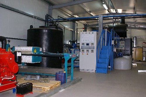 Estación de tratamiento de residuos industriales - INDUSTRIE SYSTEMES - automatizada