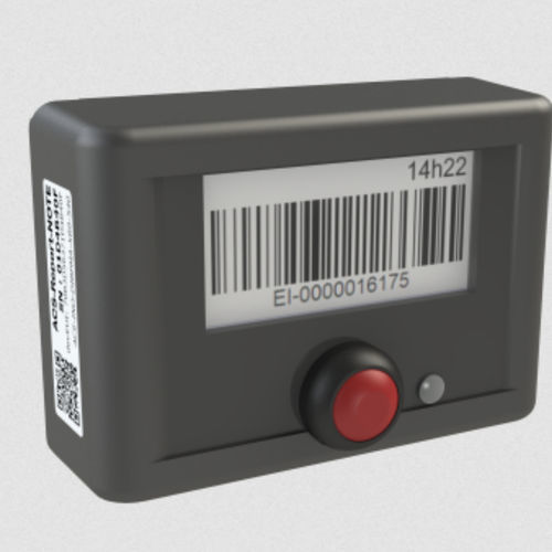 Indicador de caudal - ACS-REPORT-NOTE® - INEO-SENSE - etiqueta / con pantalla LED / para montaje sobre panel