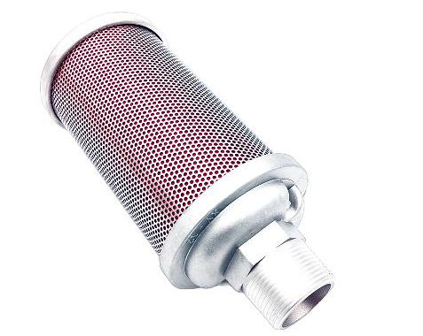 Silenciador de escape - OIT-SIL-C - OI TECHNOLOGIES - de aire / de acero inoxidable
