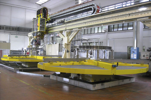 Corona giratoria con dientes exteriores - SAET - de bolas