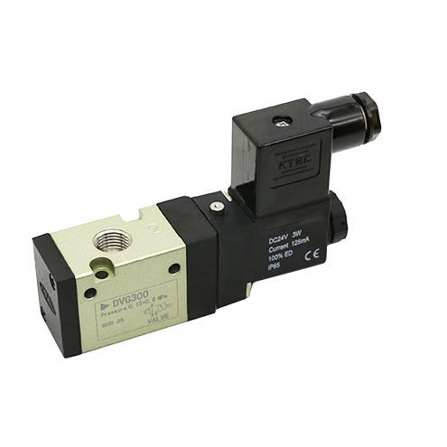 Electroválvula de control asistido - DVG Series - HANVAC GMBH - de 3 vías / NA / NC