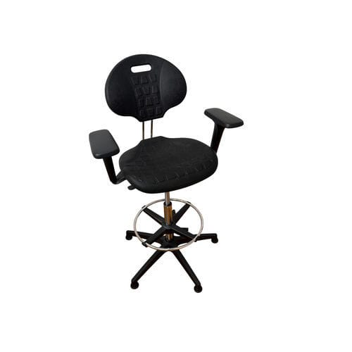 Silla giratoria para puestos de trabajo - RG GROUP ENGINEERING SRL - asiento de poliuretano / respaldo de poliuretano