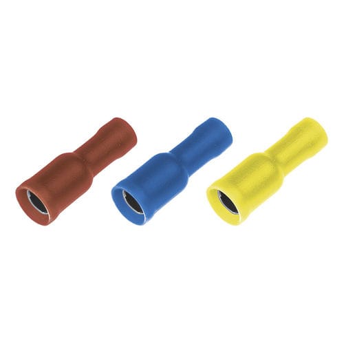 Terminal sin soldadura hembra - AK-AK series - SAS - con clavija cilíndrica / tubular / aislado
